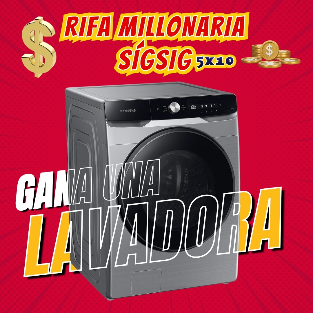 Gana una Lavadora Samsung