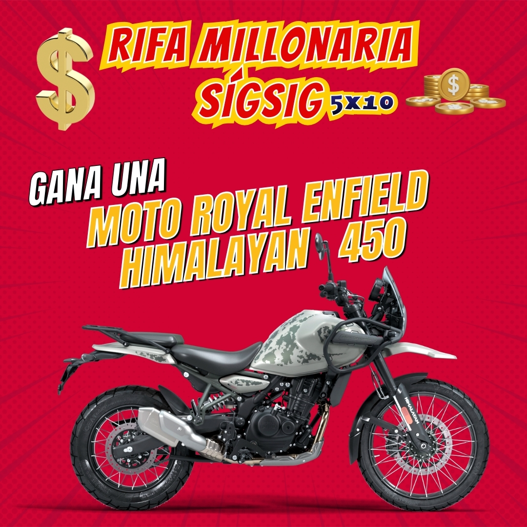 Gana una Moto Royal Enfield Himalayan 450